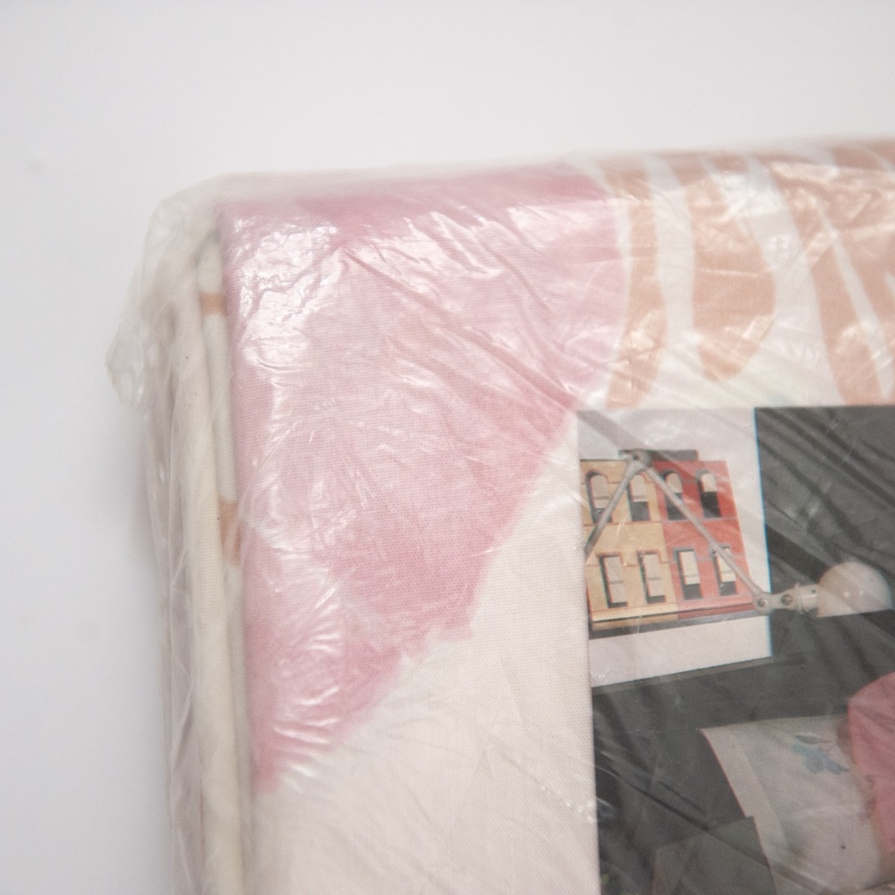 Full Flat Sheet | Vintage 80s Springmaid "Silk Poppies" Floral Percale - Picture 6 of 6